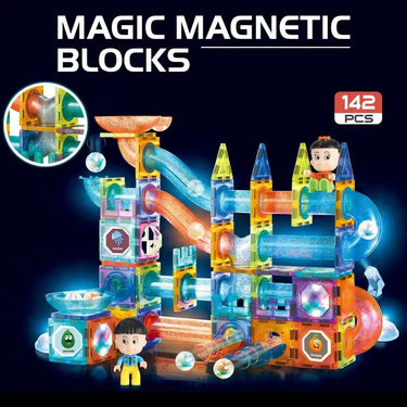 STEM LIGHT MAGNETIC BLOCKS - 142PCS